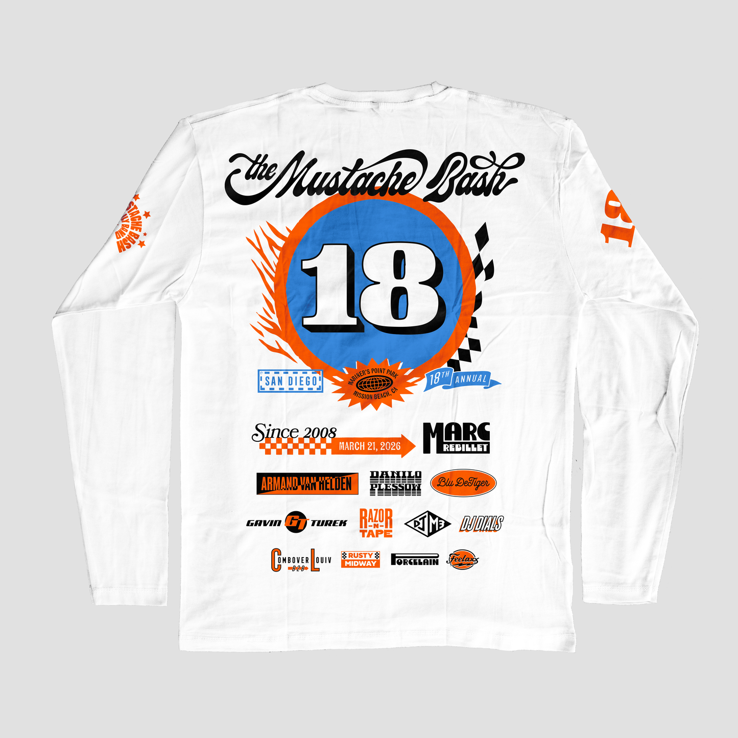 2026 Lineup Race Long Sleeve